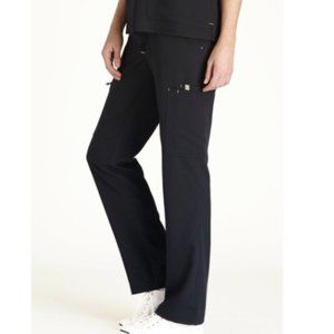NWOT Figs Scrub Torbeck Cargo Pant XS Black Womens